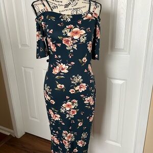 Floral Off-Shoulder Dress